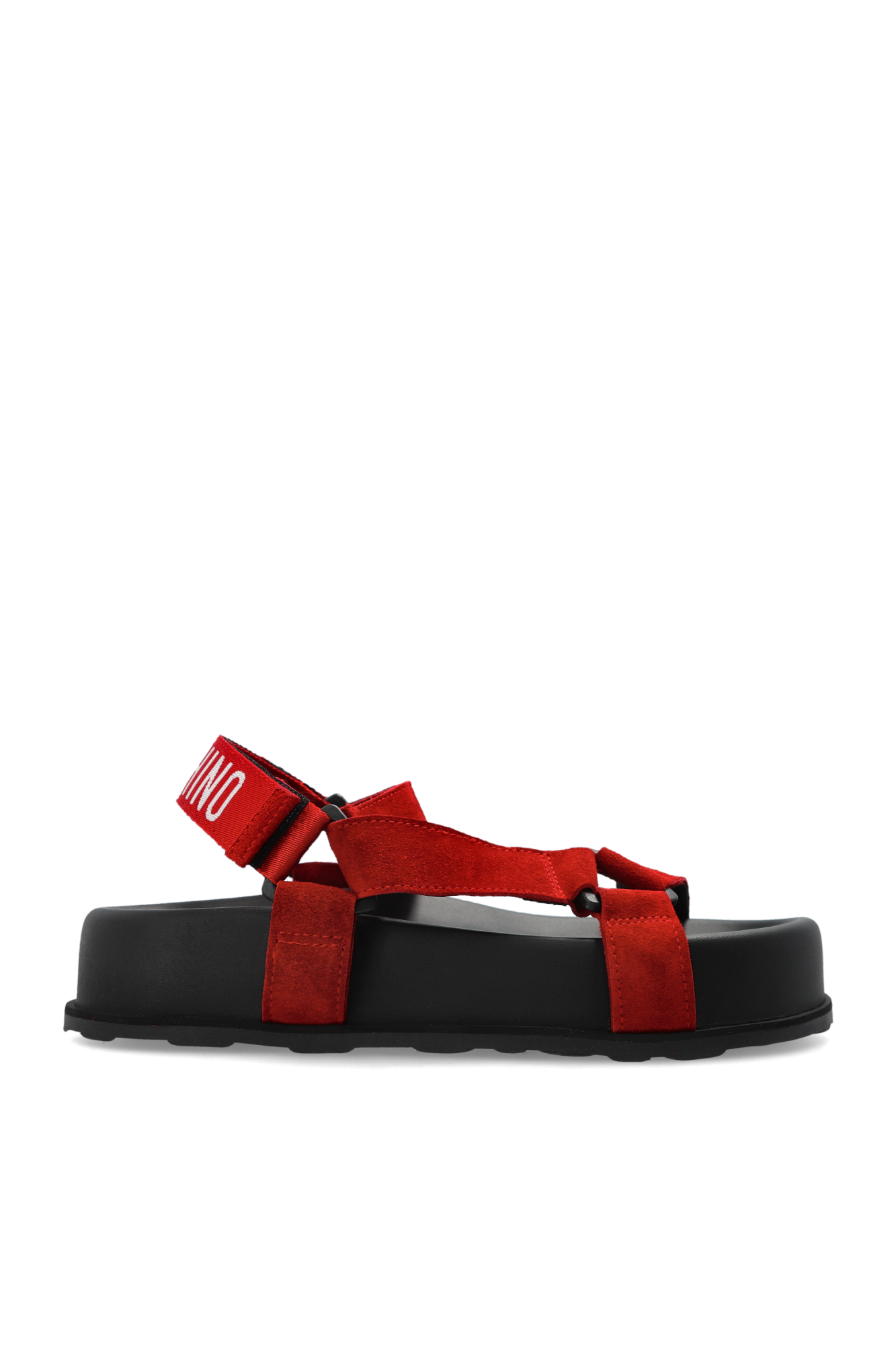Moschino Leather platform sandals | Women's | Vitkac